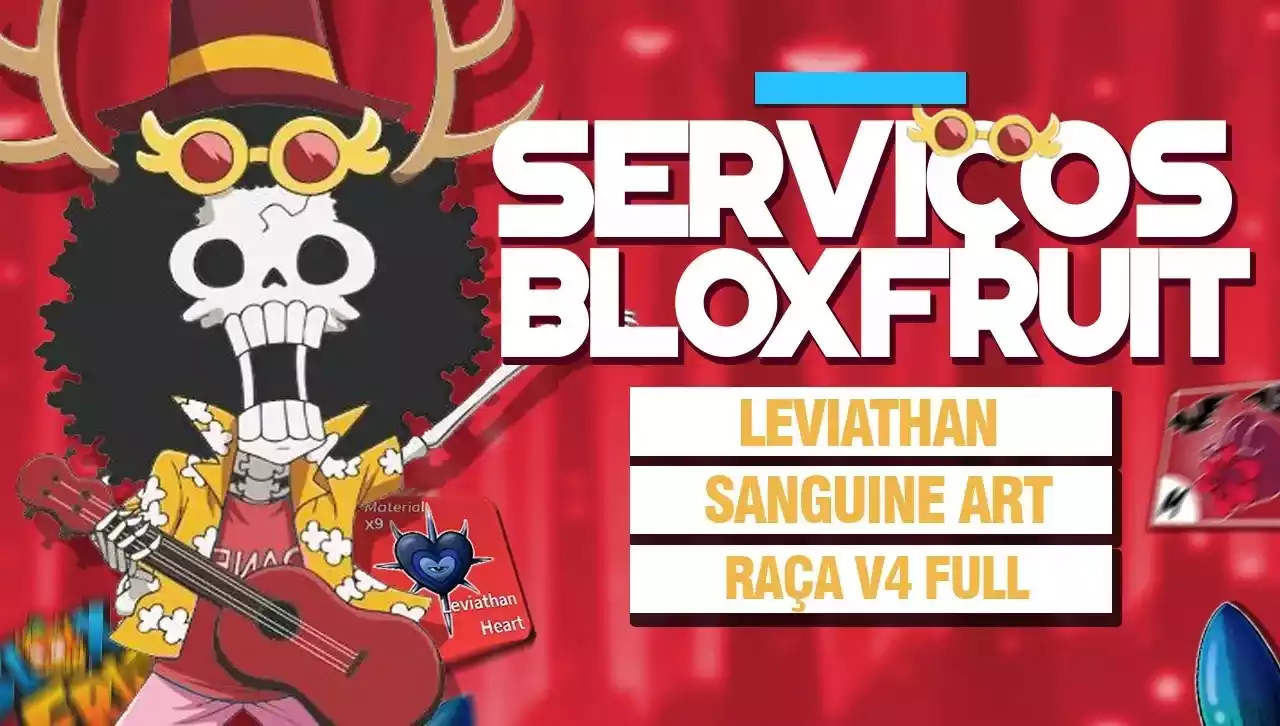 Bloxfruits - sanguine art, raça v4 full