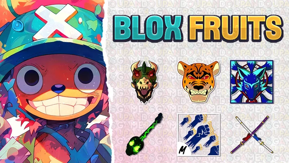Contas de Bloxfruit t-rex, Kitsune, Raça V4, Godhuman roblox