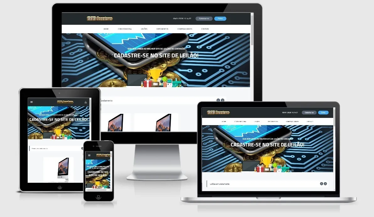 Script Leilão De Centavos