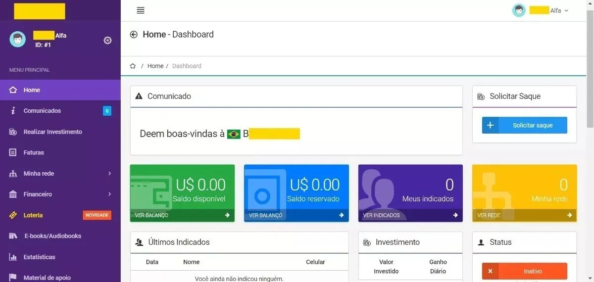 Script Mmn - Marketing Multinivel Binário