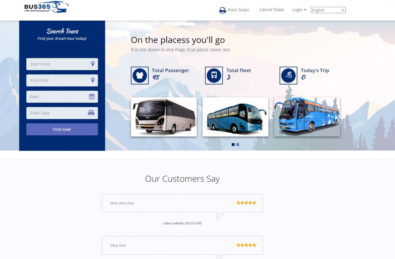 Script Sistema De Reserva De Ônibus | reserva de passagens de ônibus