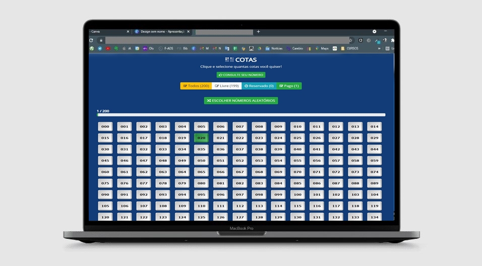 Script Sistema Rifas Em Wordpress + Receba por QR Code PIX com Baixa Automática