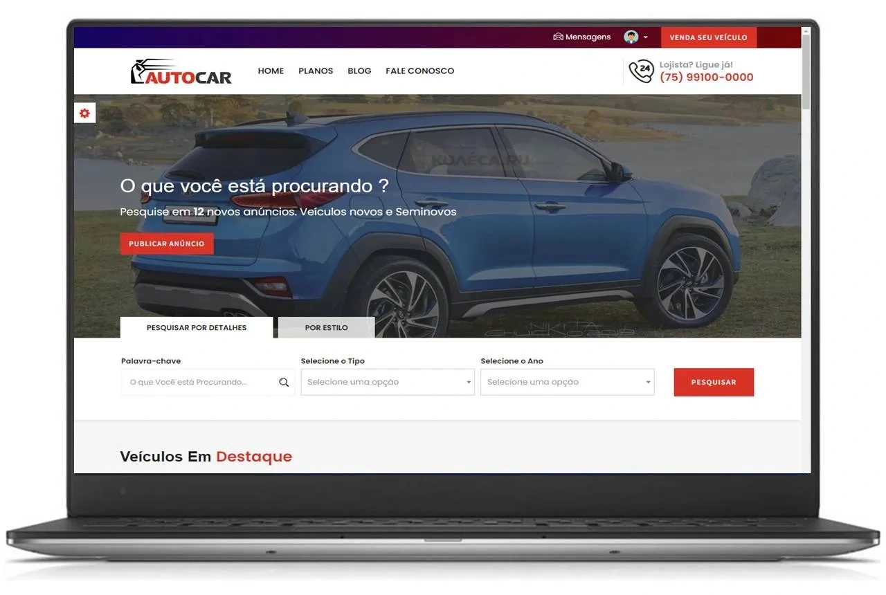 Sistema Para Classificados De Veículos Automotores