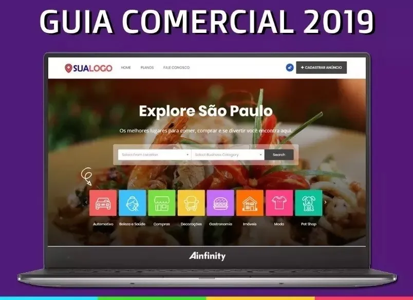Site Guia Comercial Responsivo